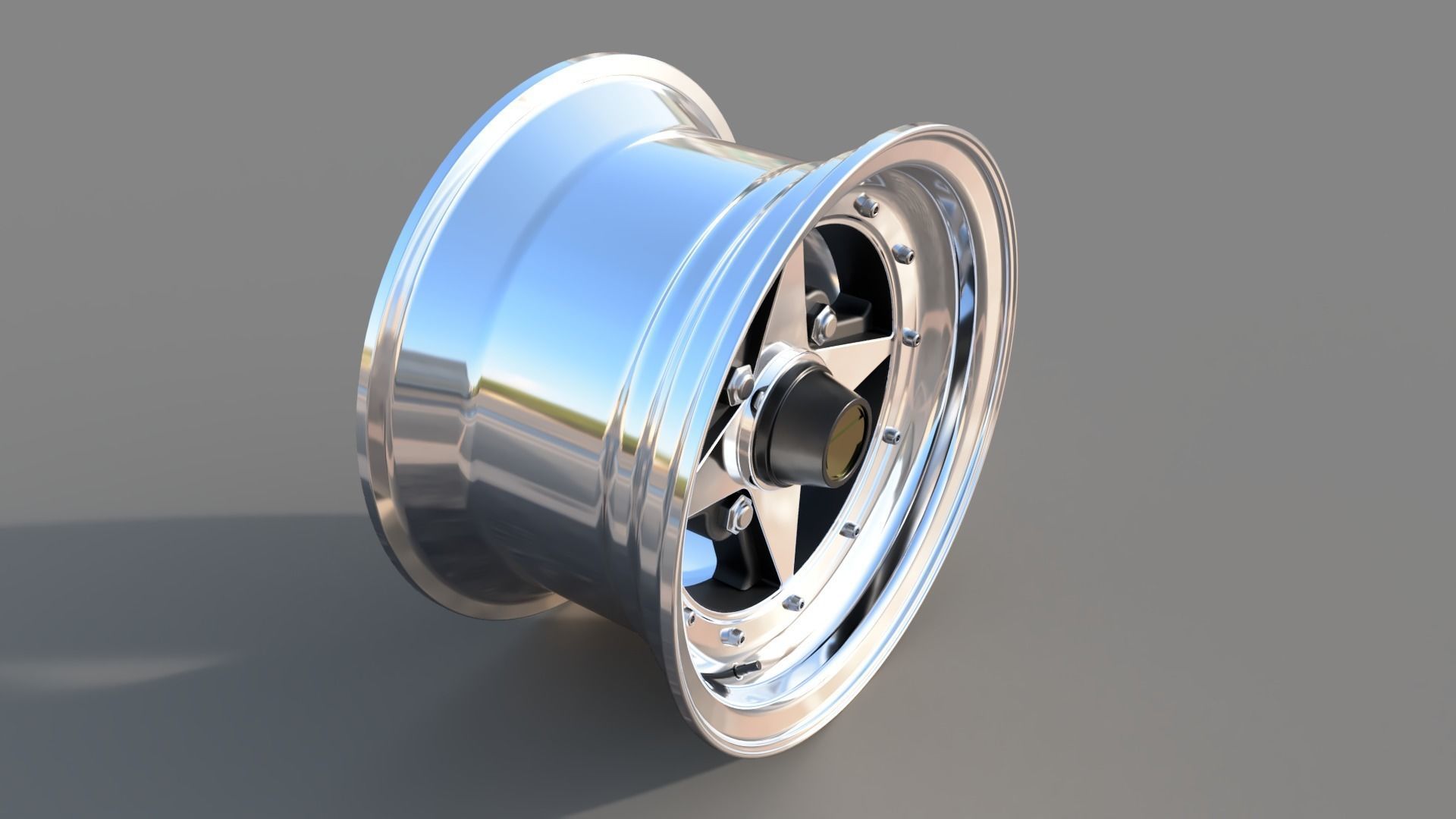 SSR Super Star rim 3D model_5