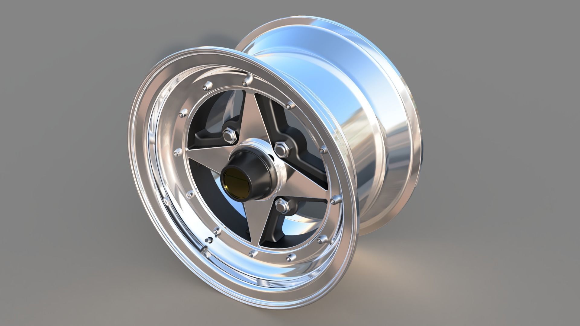 SSR Super Star rim 3D model_1