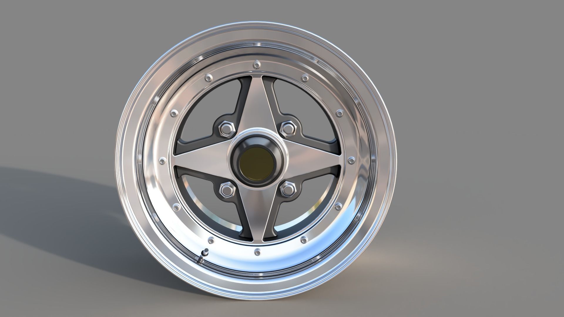 SSR Super Star rim 3D model_2