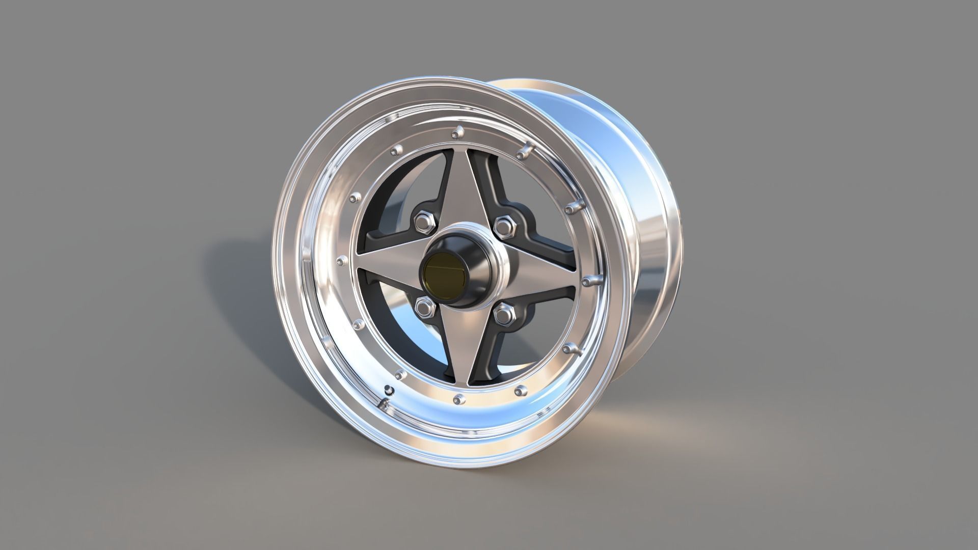 SSR Super Star rim 3D model_7