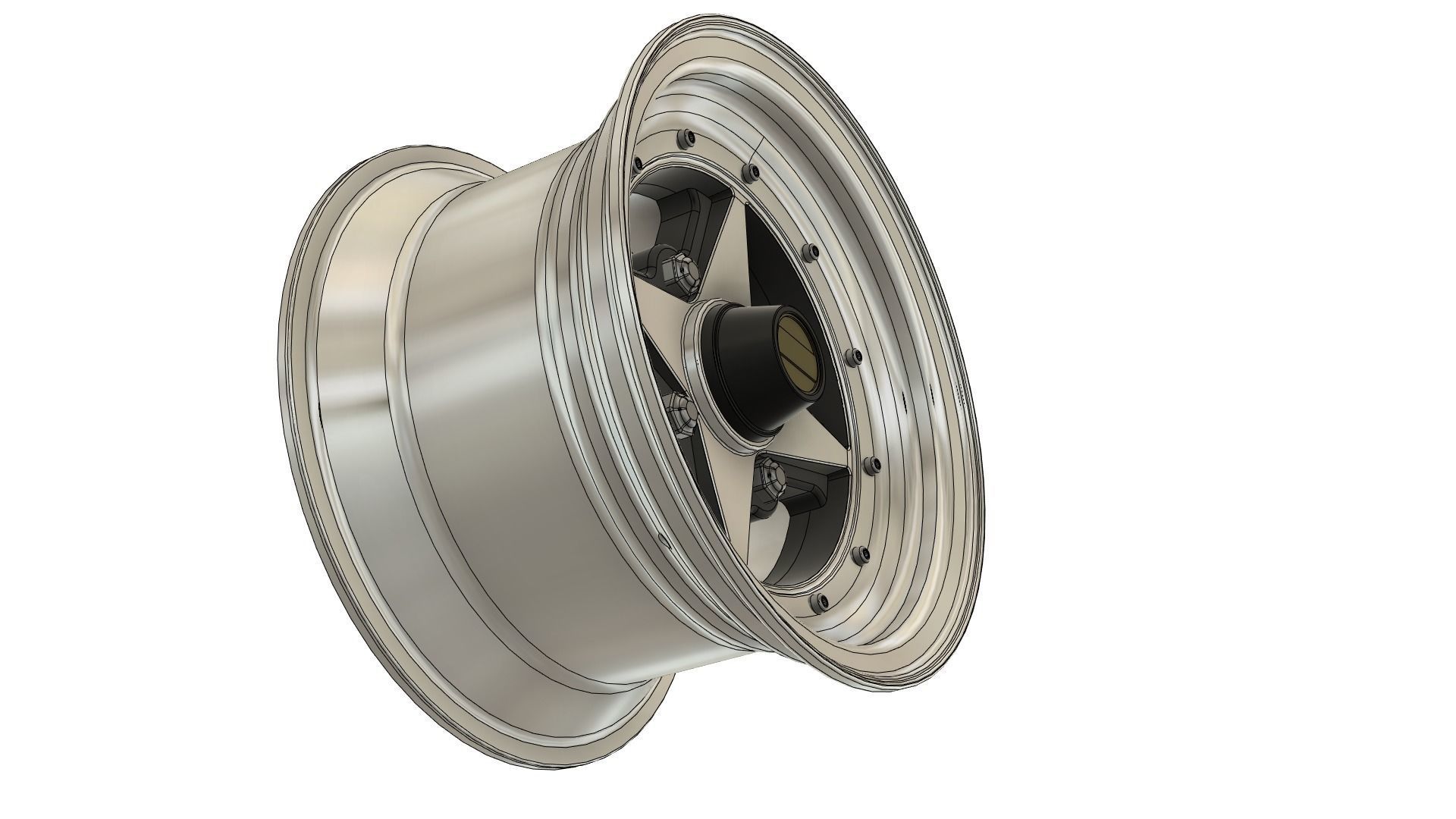 SSR Super Star rim 3D model_11