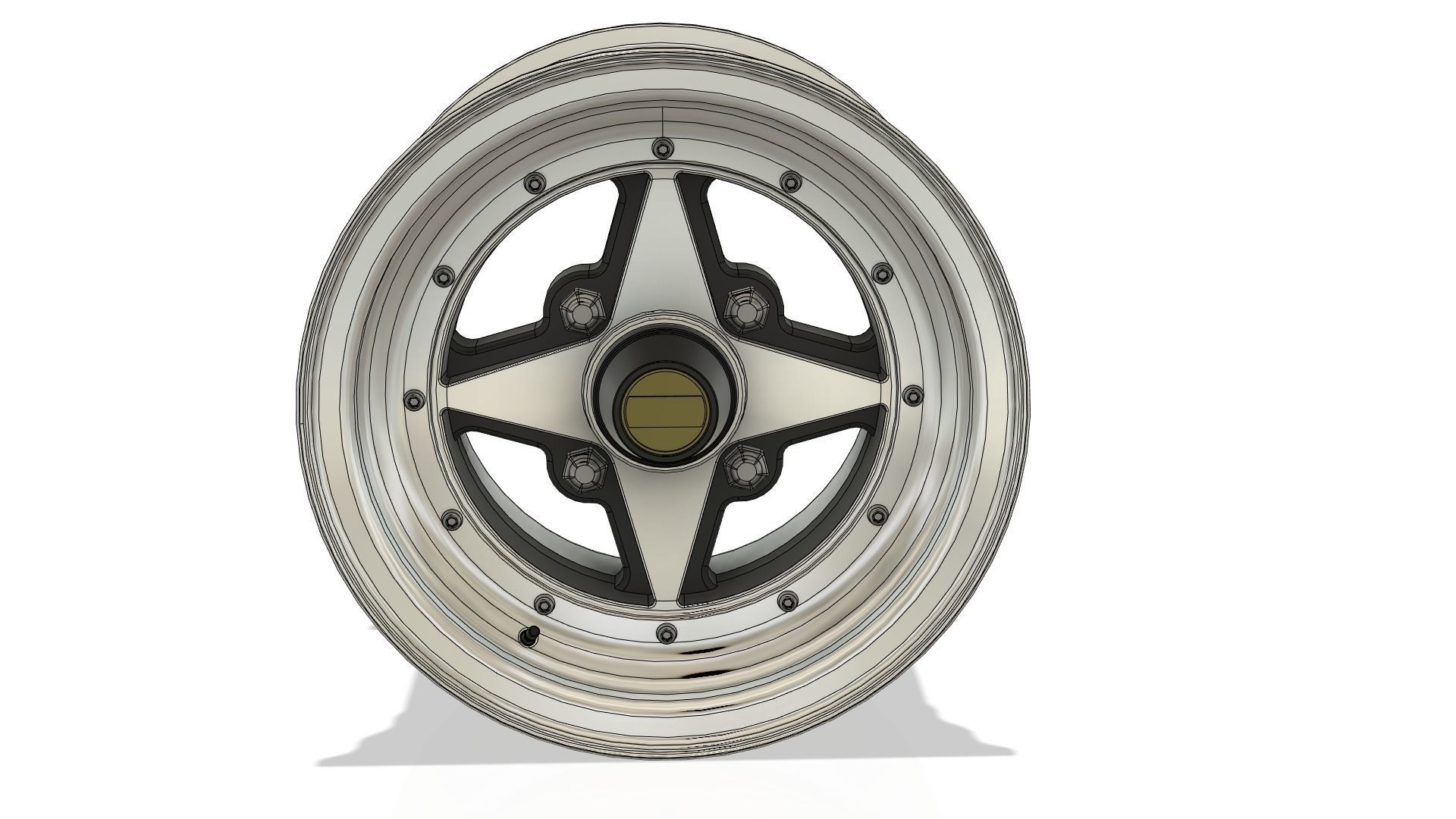 SSR Super Star rim 3D model_9