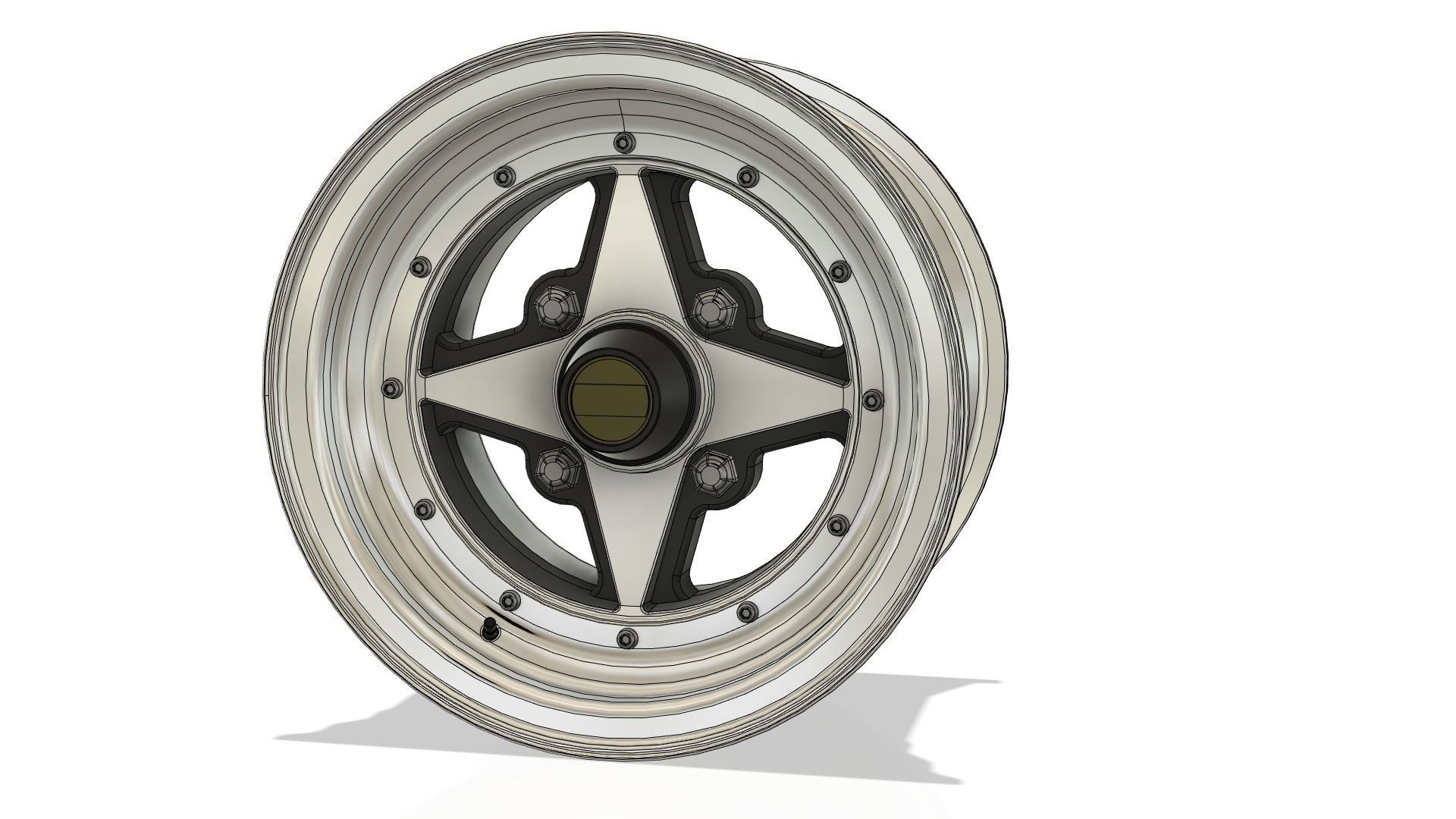 SSR Super Star rim 3D model_13