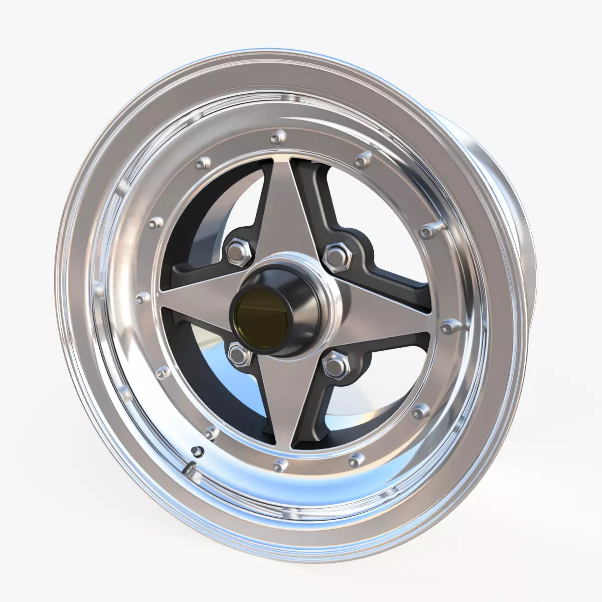SSR Super Star rim 3D model_0