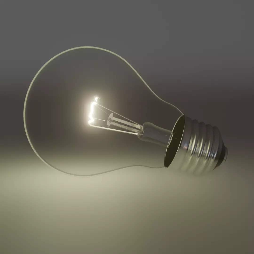 Light Bulb 3D model_0