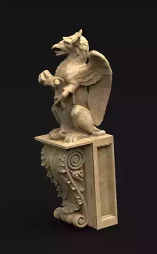 Corbel Decorative Dragon 4