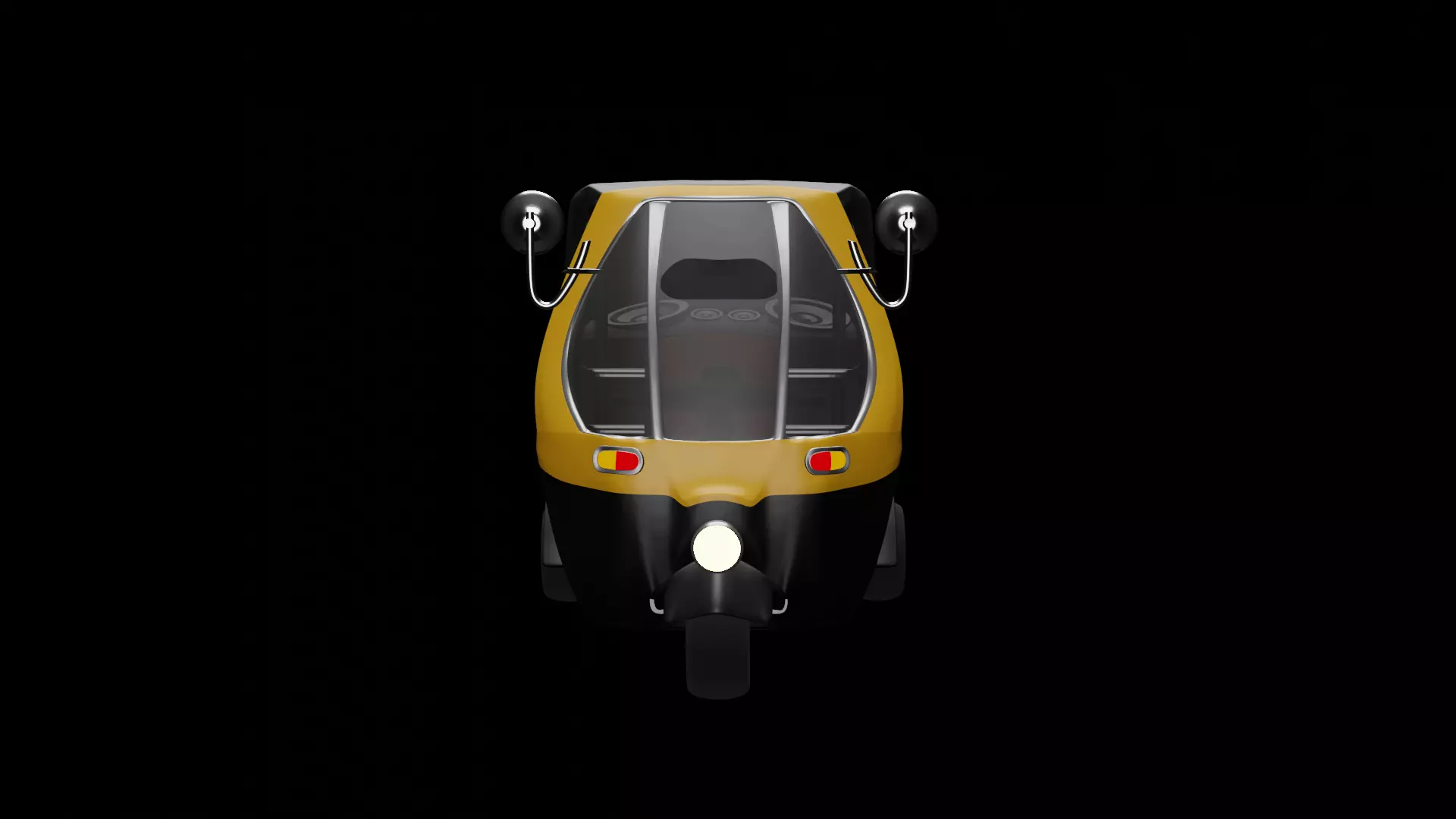 AUTO RICKSHAW 3D model