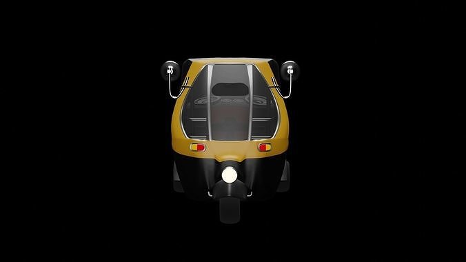 AUTO RICKSHAW 3D model