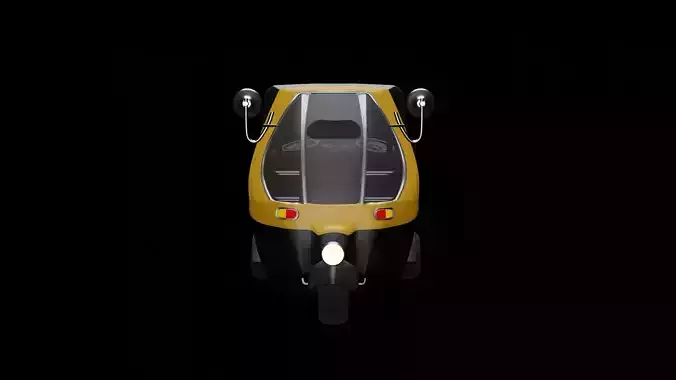 AUTO RICKSHAW 3D model
