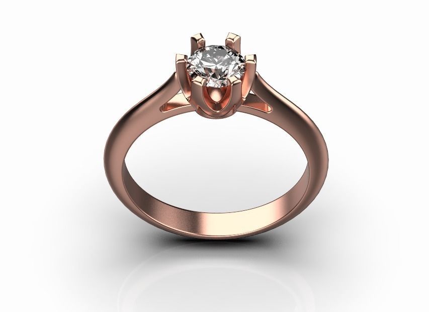 gold ring 3D print model_15