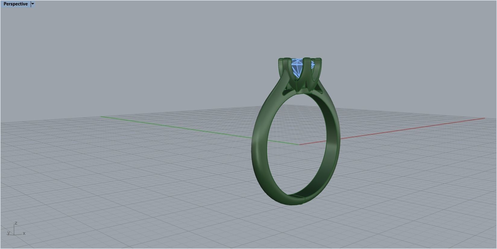 gold ring 3D print model_17