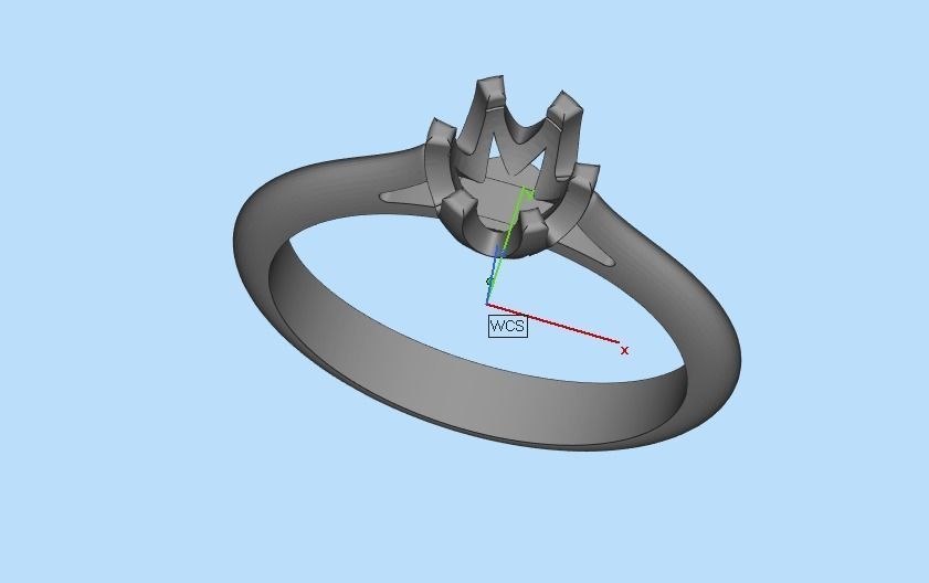 gold ring 3D print model_22