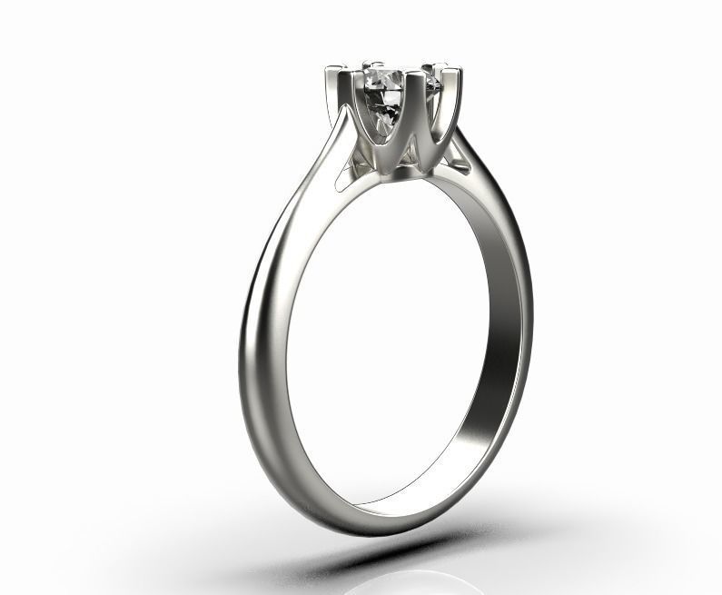 gold ring 3D print model_6