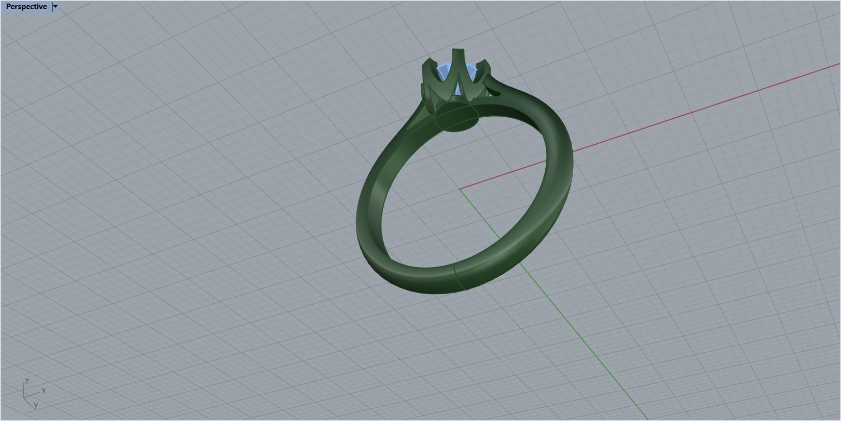 gold ring 3D print model_18