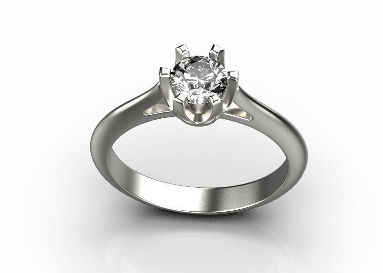 gold ring 3D print model_7