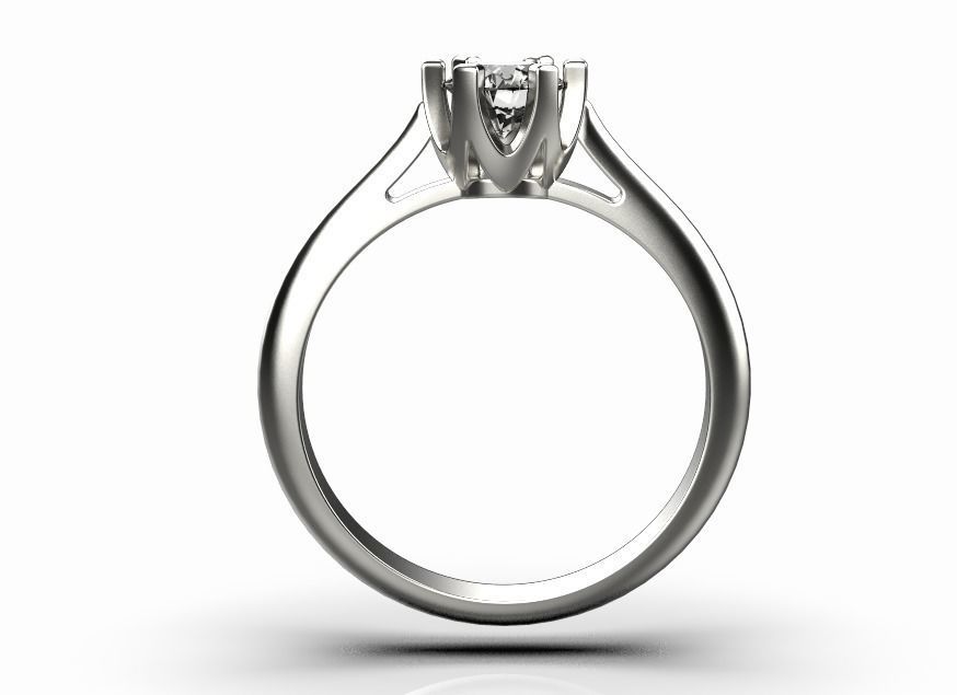 gold ring 3D print model_9