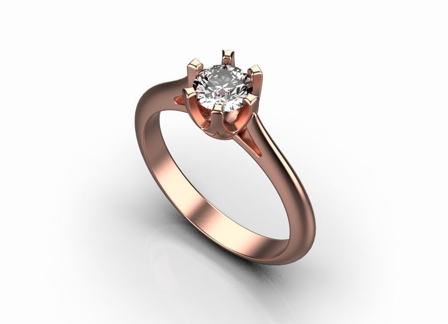 gold ring 3D print model_13