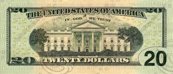 US Paper Money Collection 21 Items 3D model_15