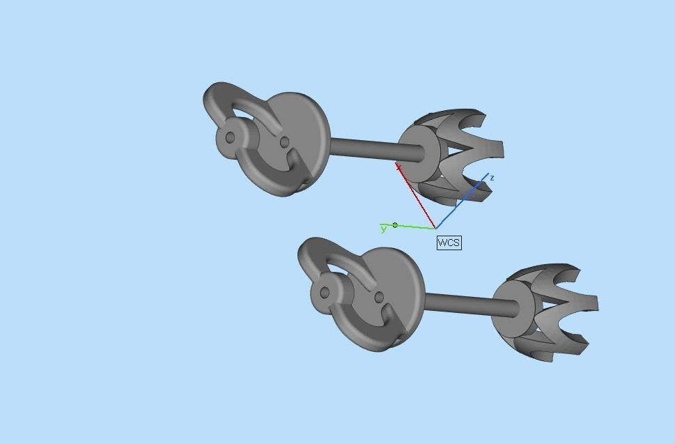 earrings with twists 3D print model_24