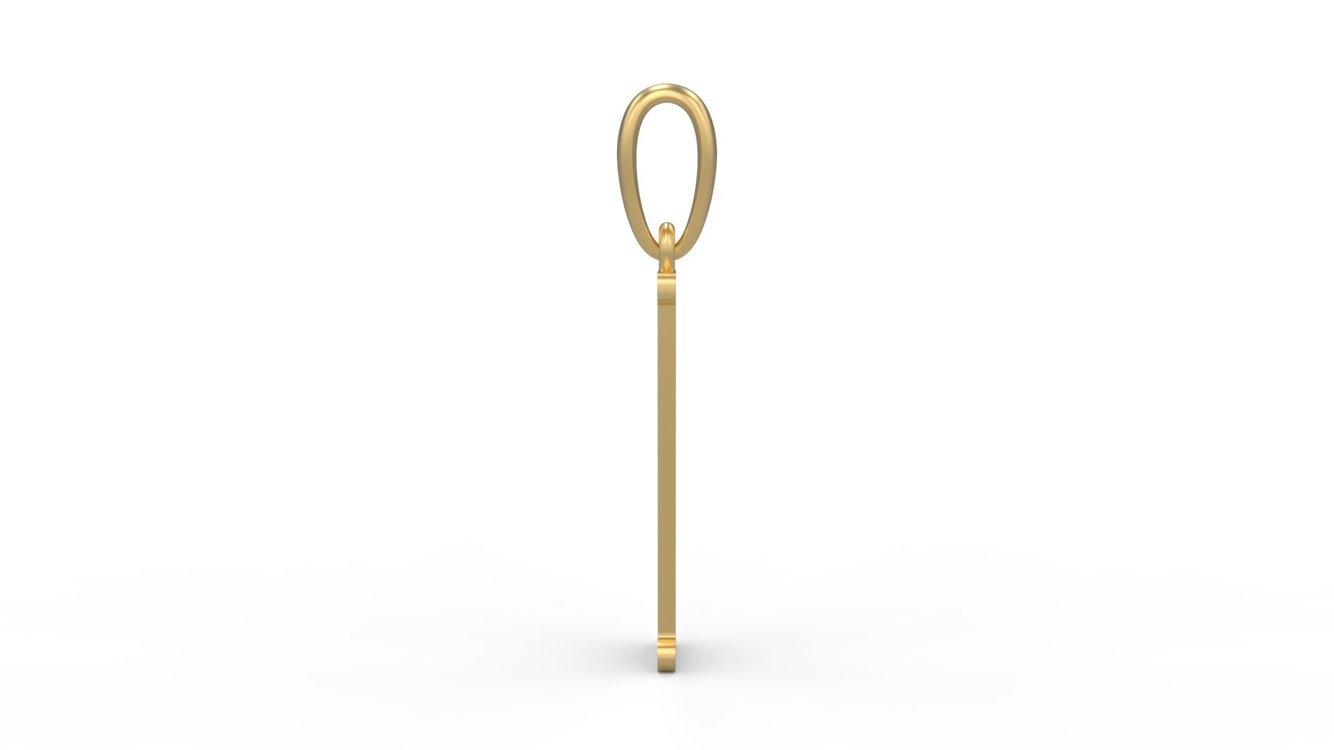 Initial Letters Pendant Funny Gang I 3D print model_2