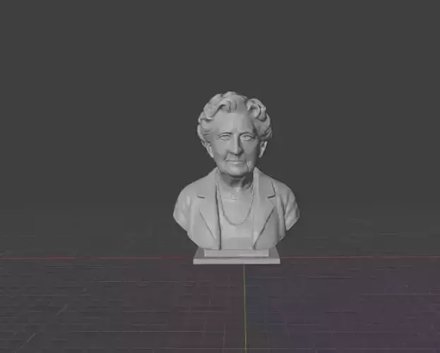 Agatha Christie 3D print model