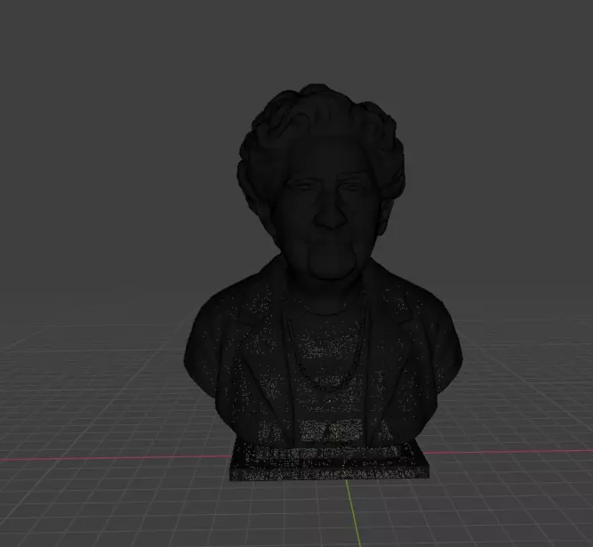Agatha Christie 3D print model_19