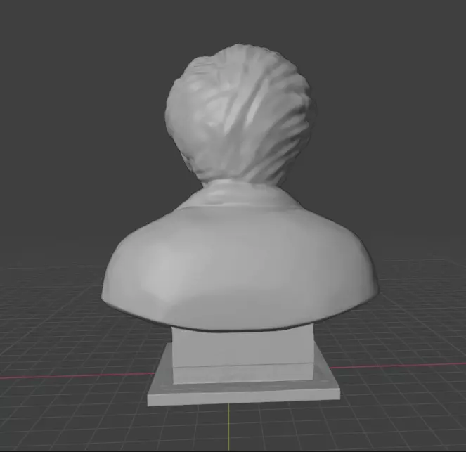 Agatha Christie 3D print model_16