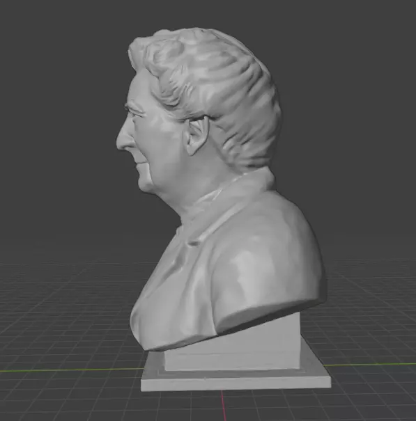 Agatha Christie 3D print model_8