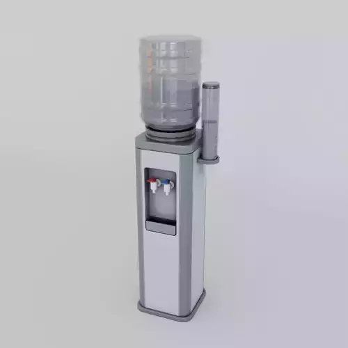 Water Dispencer - LowPoly Model 3D