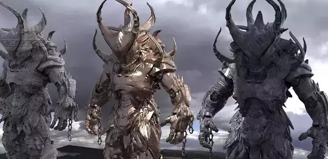 Minotaur sci fi design