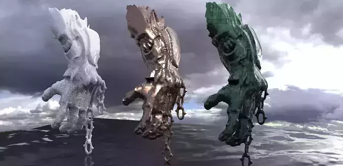 Nano Military gaunlet  3D model