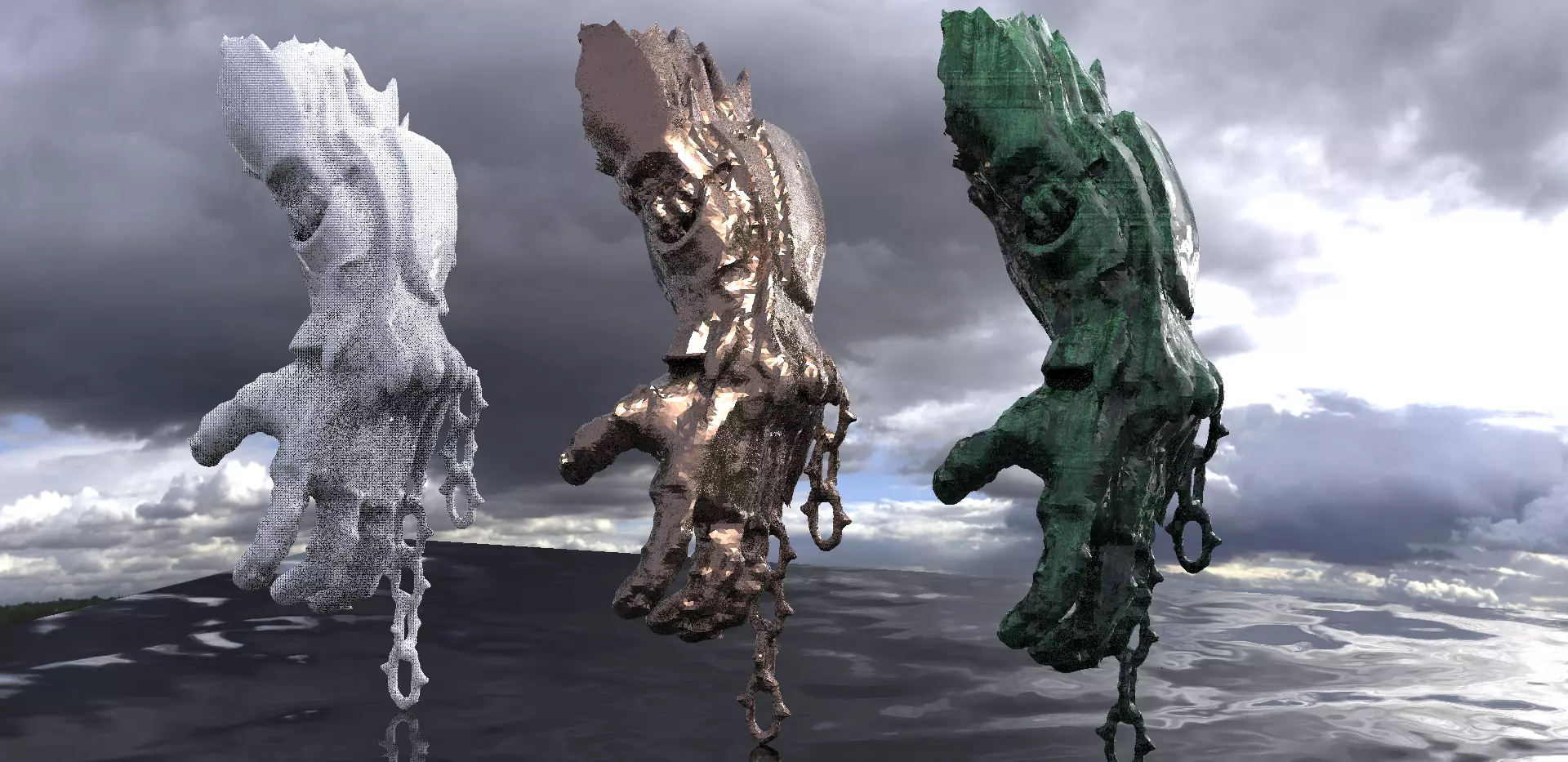 Nano Military gaunlet  3D model_0