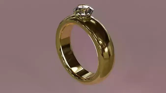 Golden Ring Jewelry