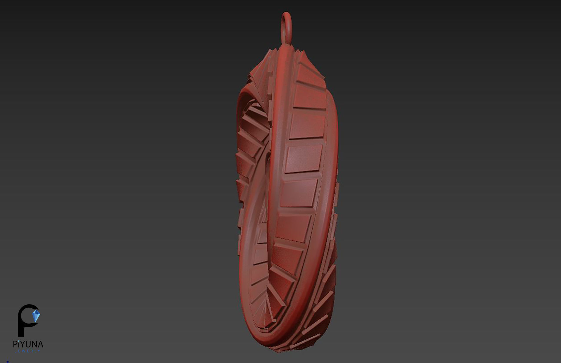 Pendant 070 3D print model_7