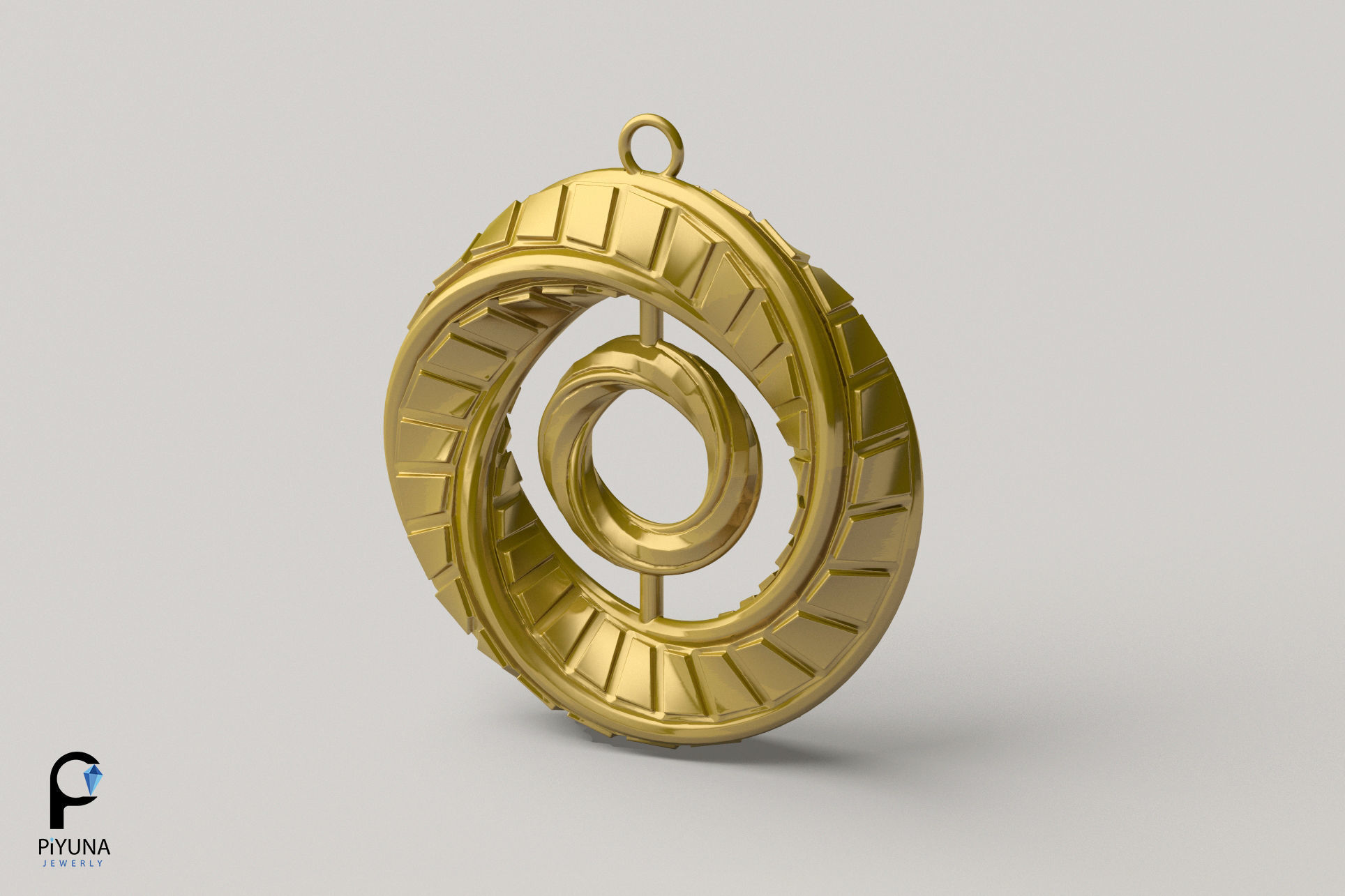 Pendant 070 3D print model_2