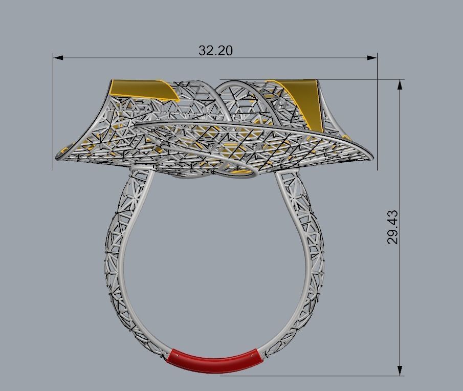 FUSION LIGHT RING COLLECTION-RB06- 3D print model_4