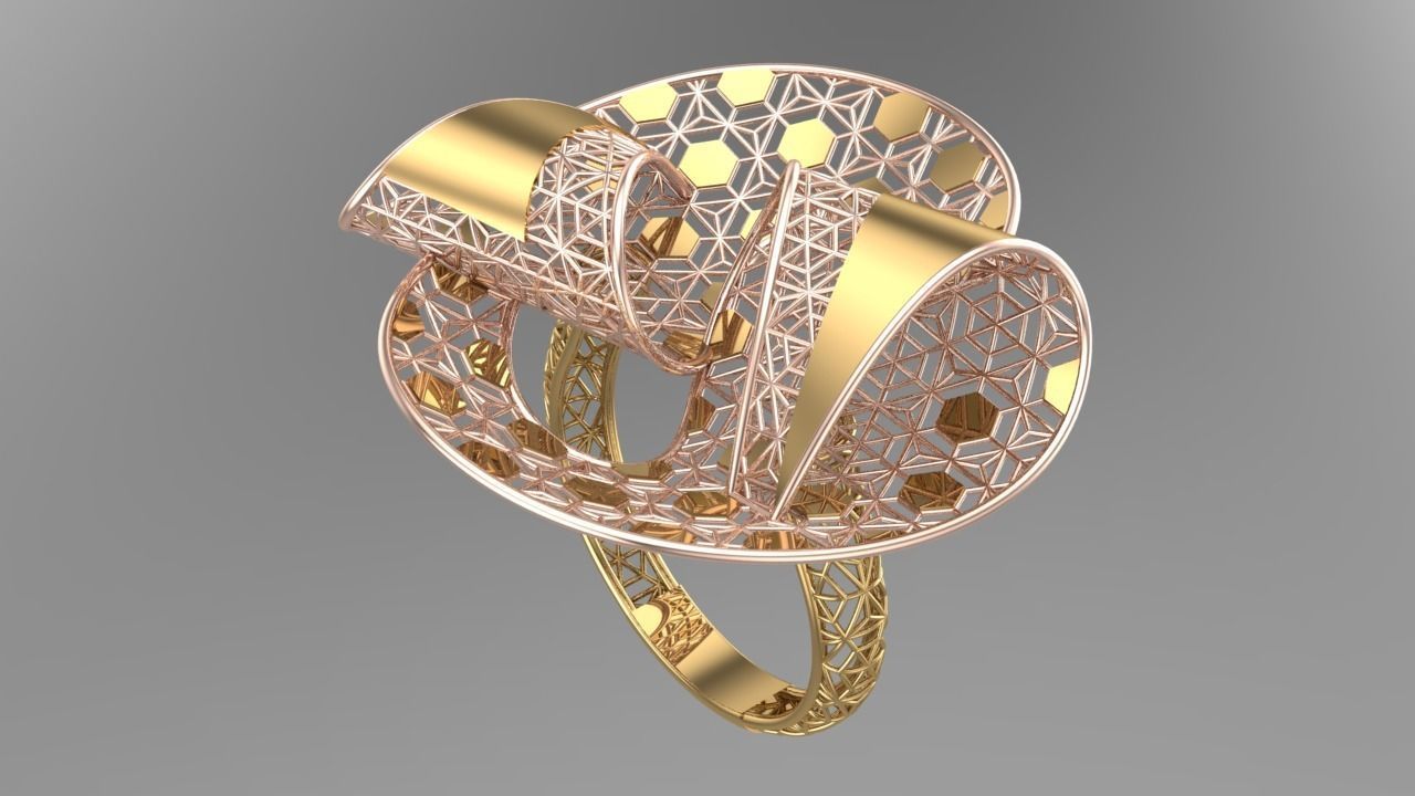  FUSION LIGHT RING COLLECTION-RB06- 3D print model_1