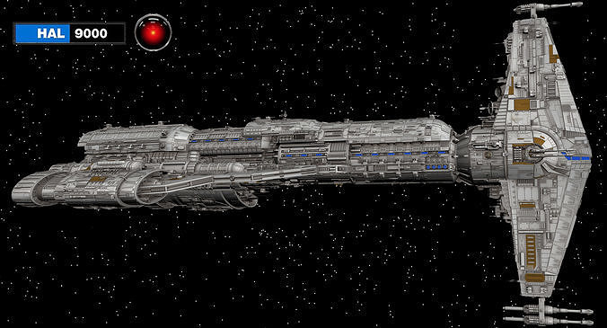 HammerHead class cruiser grey 3D model