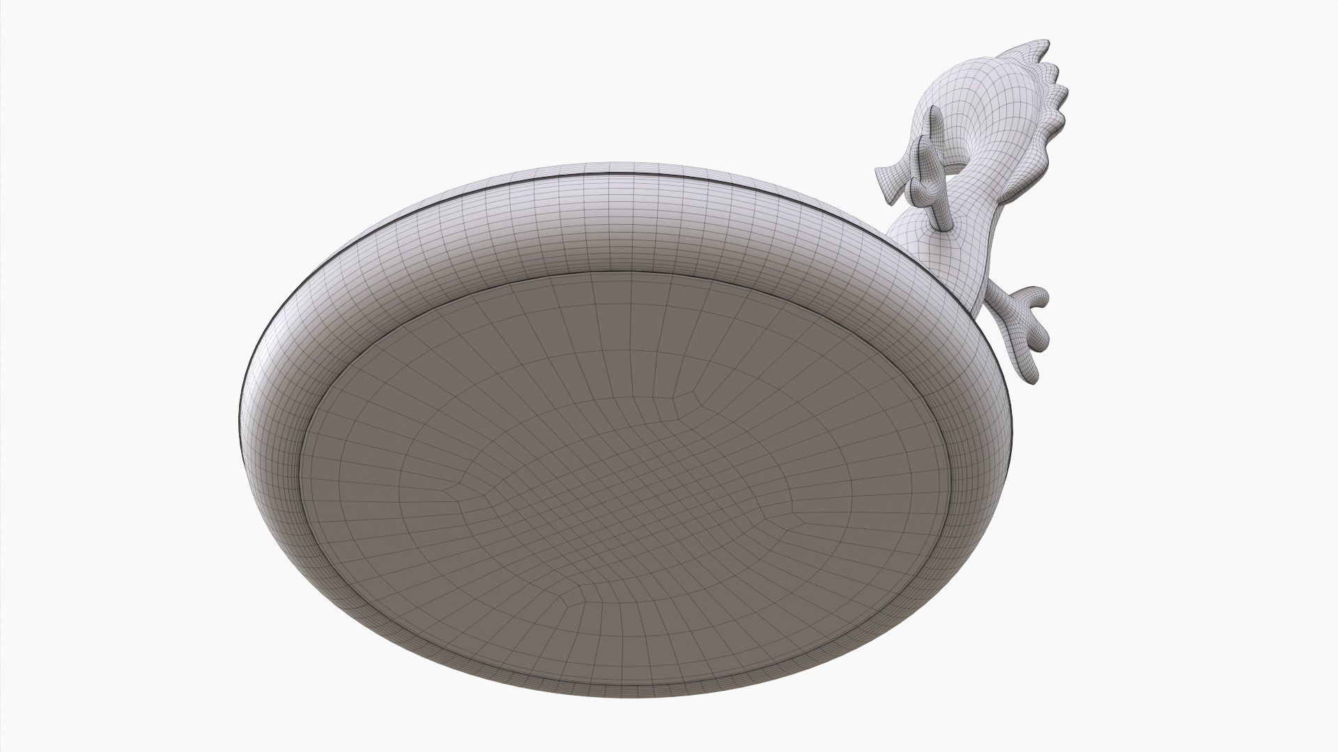 Sprinkler pool with seahorse 3D model_9