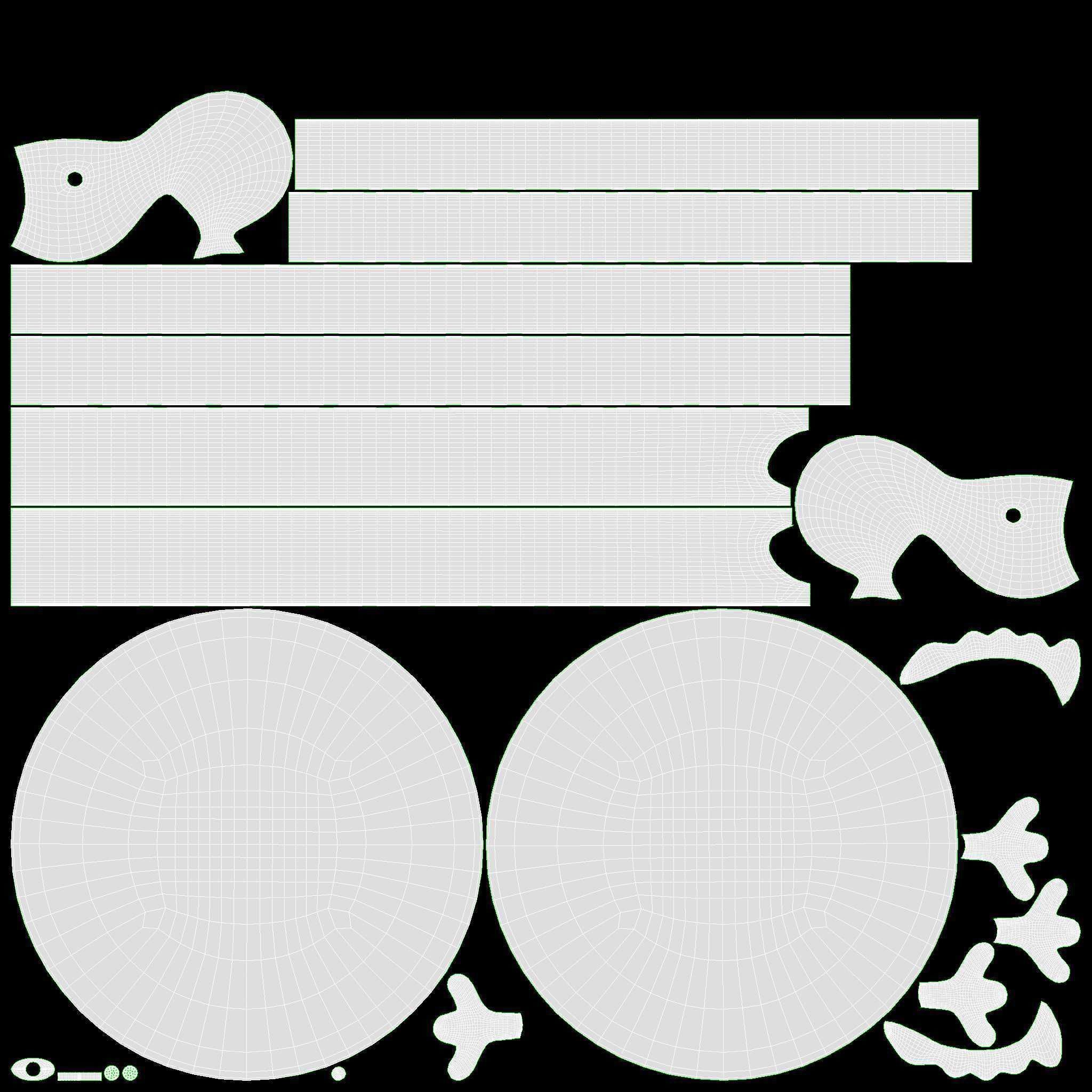 Sprinkler pool with seahorse 3D model_11