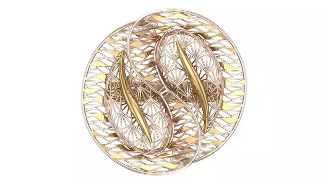  FUSION LIGHT RING COLLECTION-RB07- 3D print model
