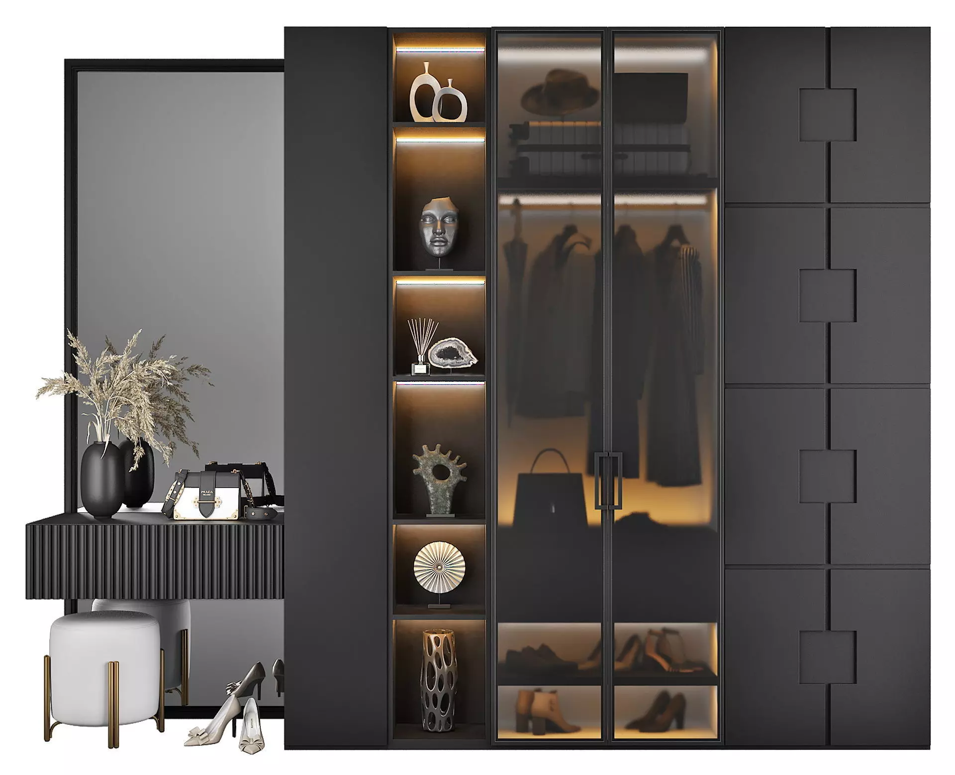 Entryway furniture 106 3D model_0