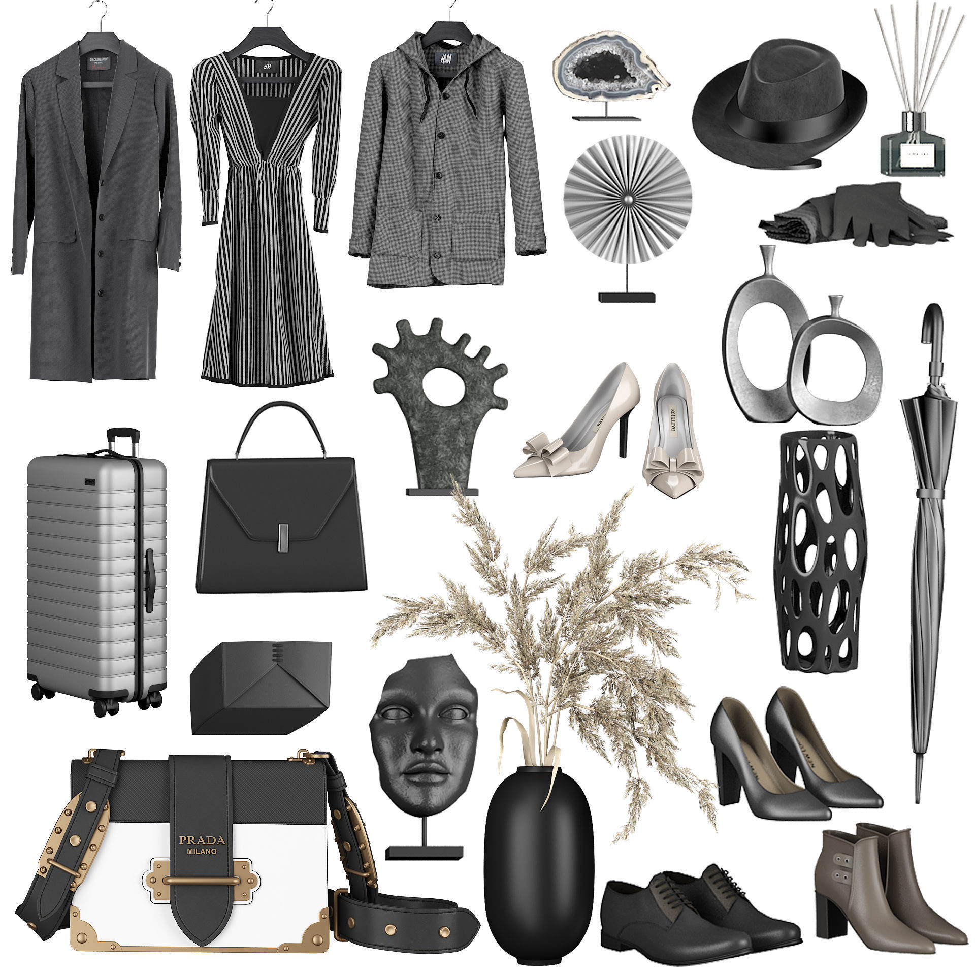 Entryway furniture 106 3D model_2