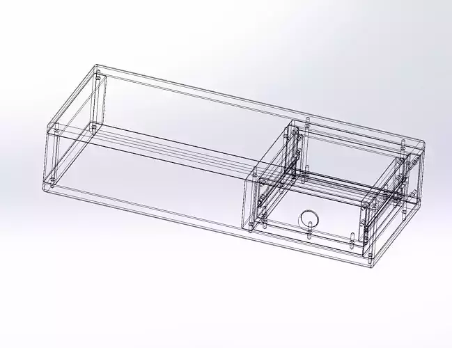 Basic Desk Drawer STL