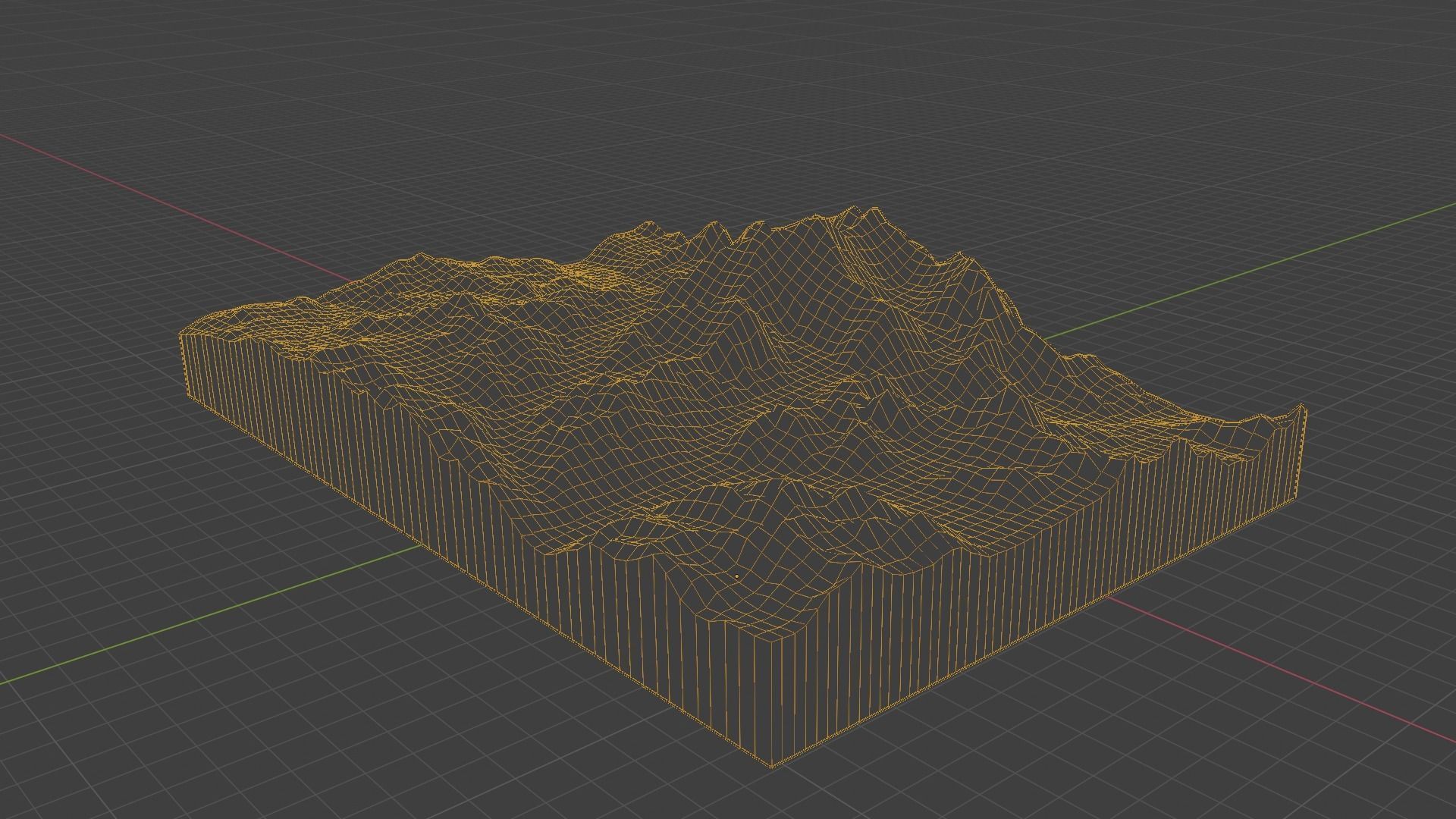 Changtse Mountain Low-poly 3D model_8