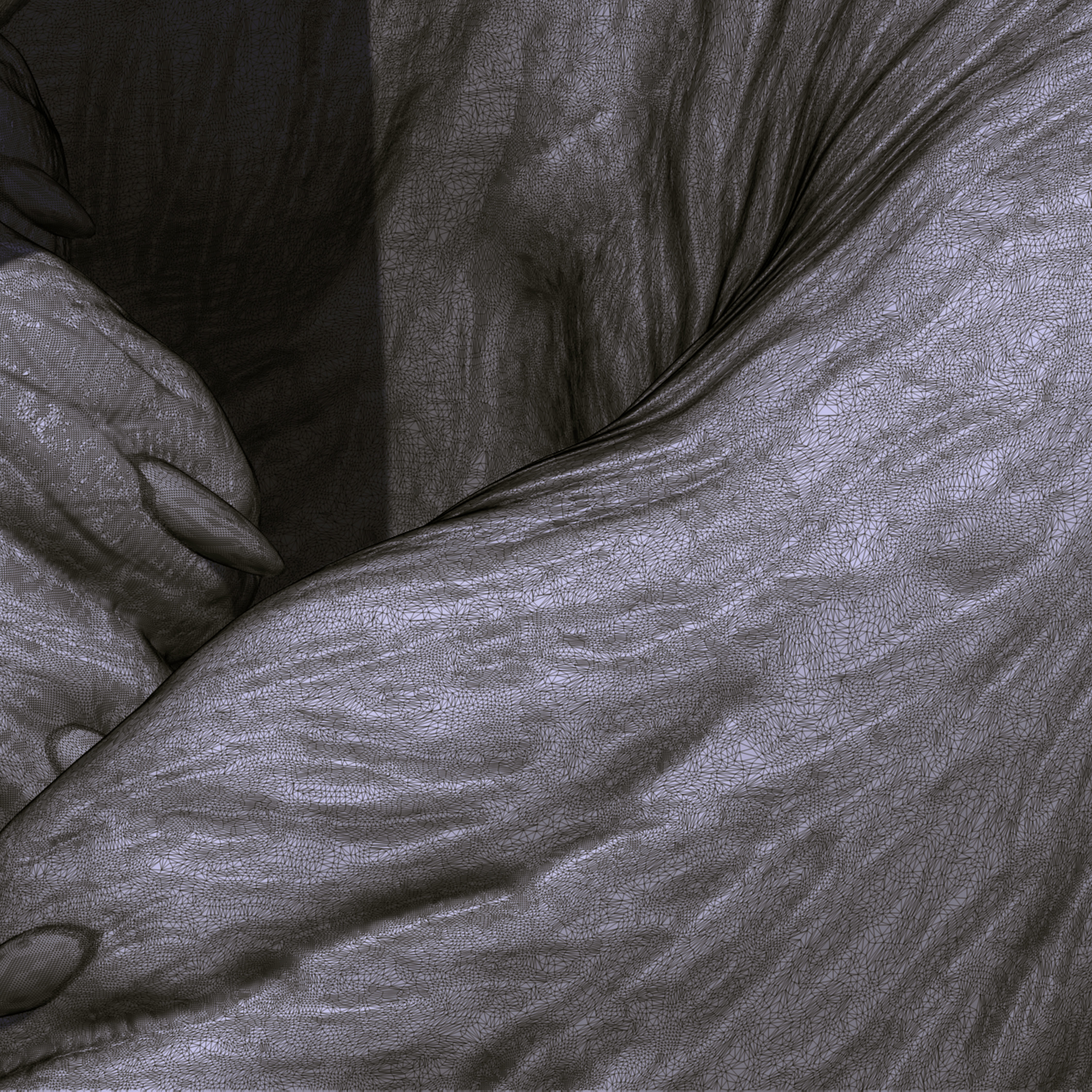 Tiger model for 3D printing Free 3D print model_4