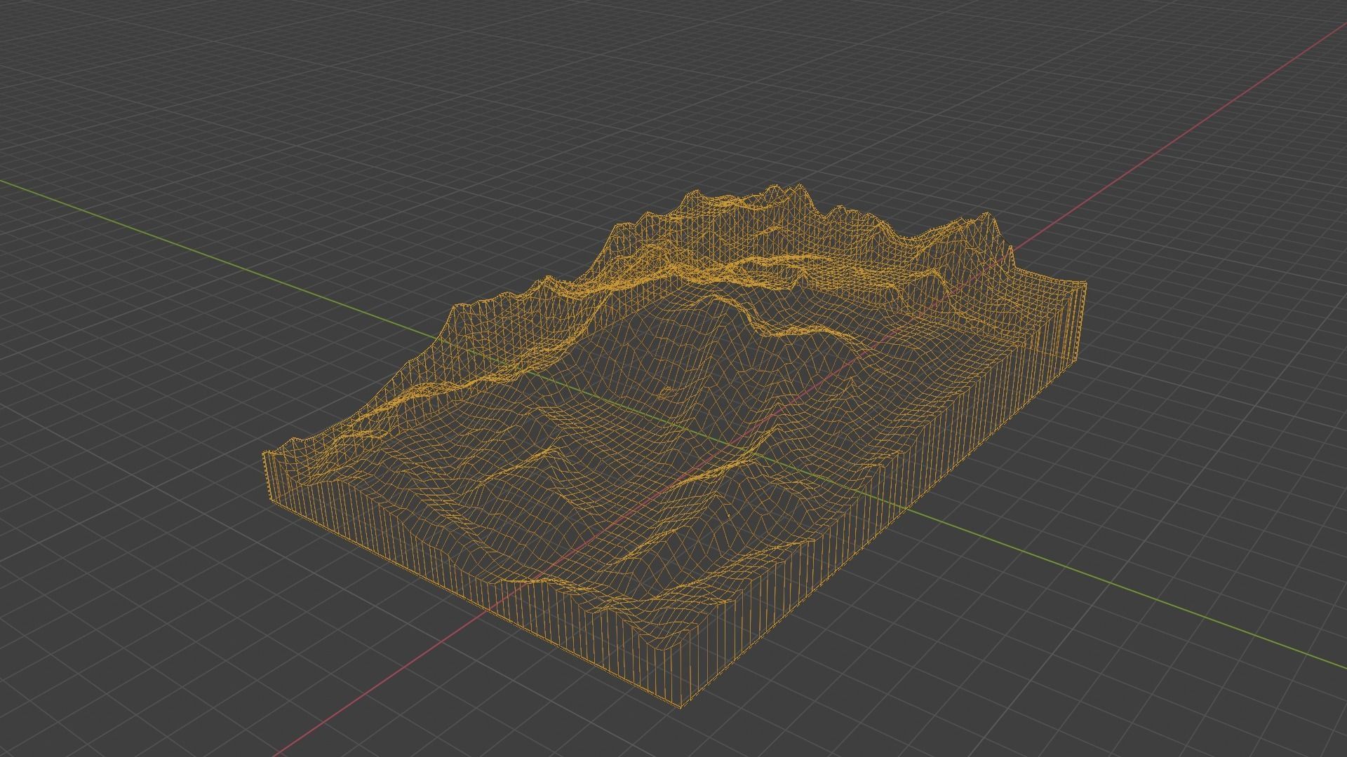 Chomo Lonzo Mountain Low-poly 3D model_8