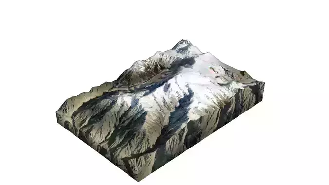 Churen Himal Mountain