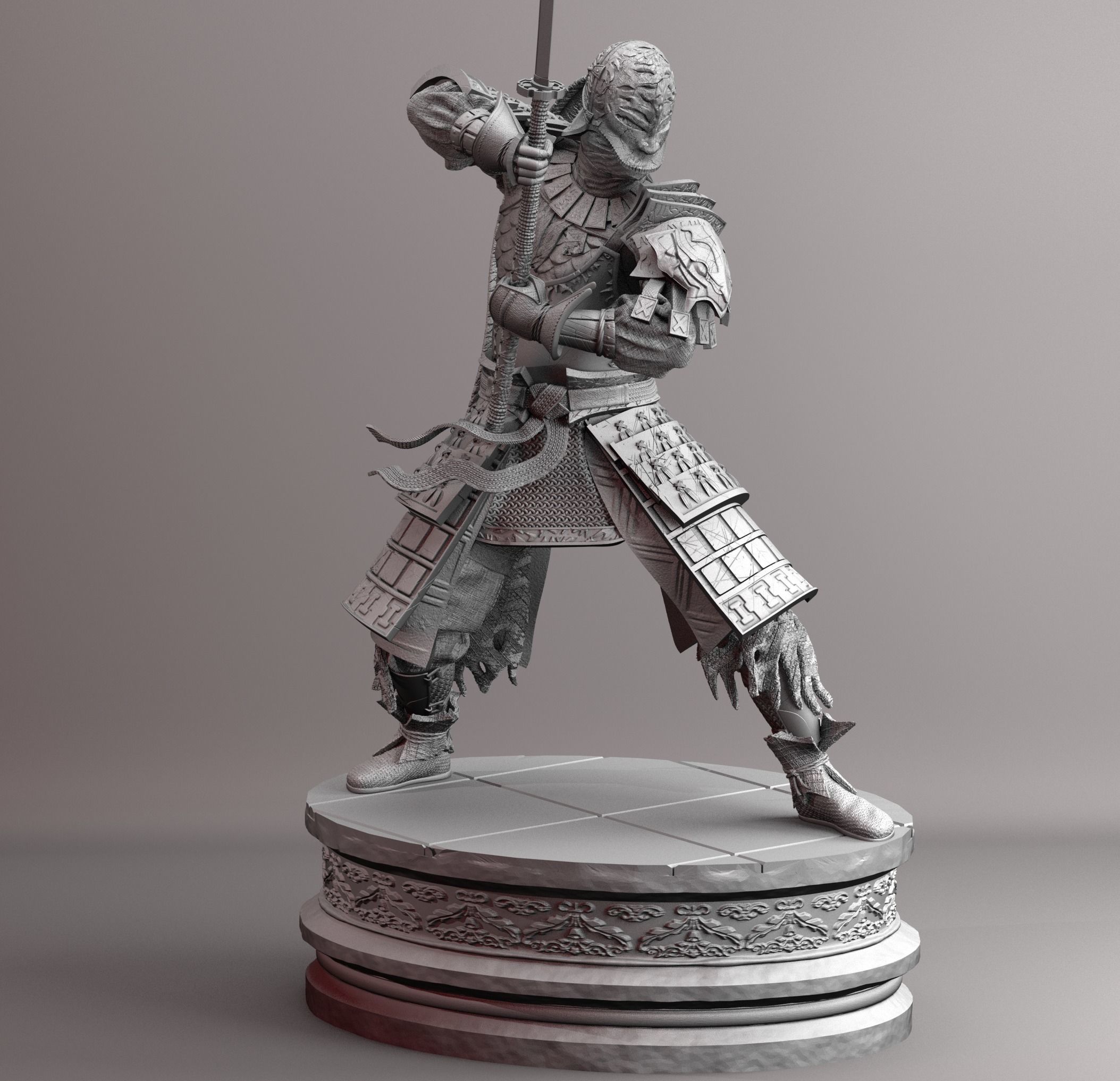 Sir Alonne Fan Art - Dark Souls 2 3D print model_3