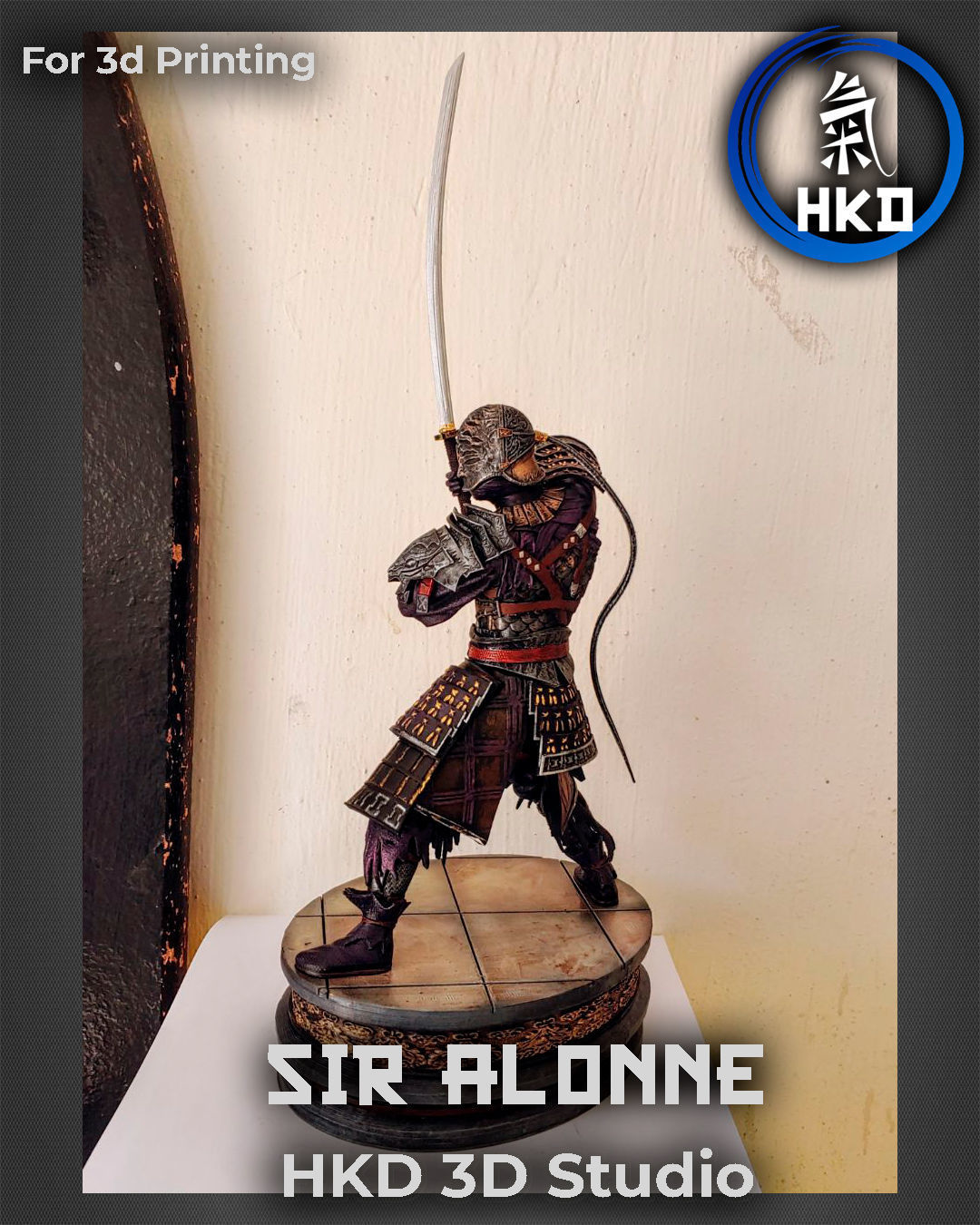 Sir Alonne Fan Art - Dark Souls 2 3D print model_11